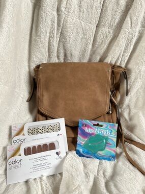 BUNDLE!! With book bag, lip mask and nail strips !